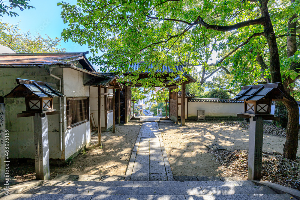 東雲神社　参道　愛媛県松山市　Shinonome Shrine　Approach Ehime-ken Matsuyama city