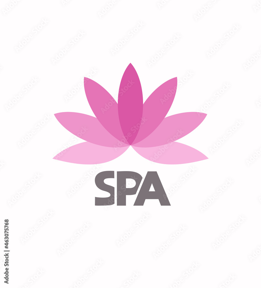 Obraz premium Elegant spa symbol