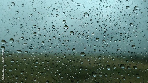 Wallpaper Mural A timelapse of a rainshower on a window. Torontodigital.ca