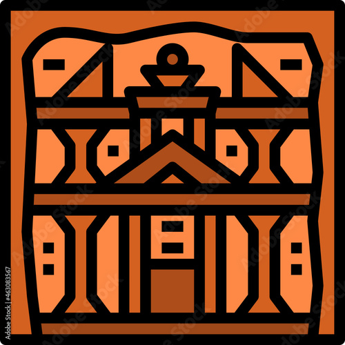 petra color outline icon