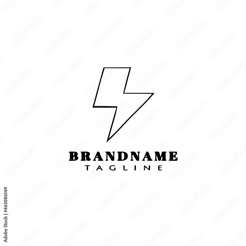 flash thunderbolt logo cartoon icon design template black isolated vector illustration flash thunderbolt logo cartoon icon design template black isolated vector illustration