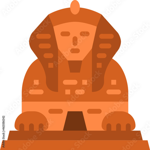 sphinx flat icon