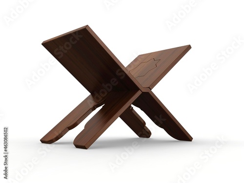 Rehal, book-rest for Koran, 3D model.