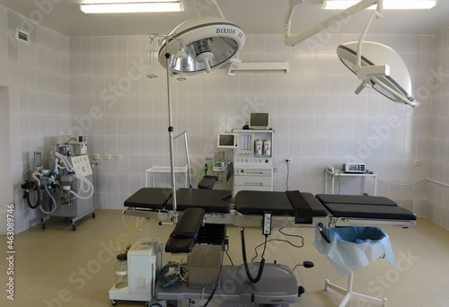 Operating room in a prison hospital in the Tver region