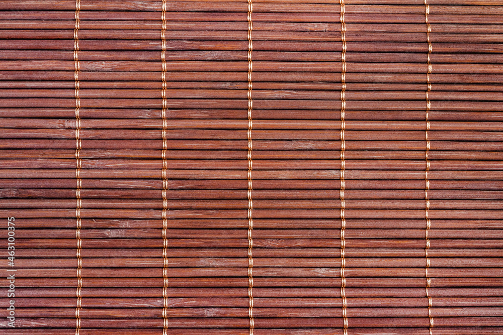 Photo texture of brown colored bamboo mat. Photo texture of brown colored bamboo mat.