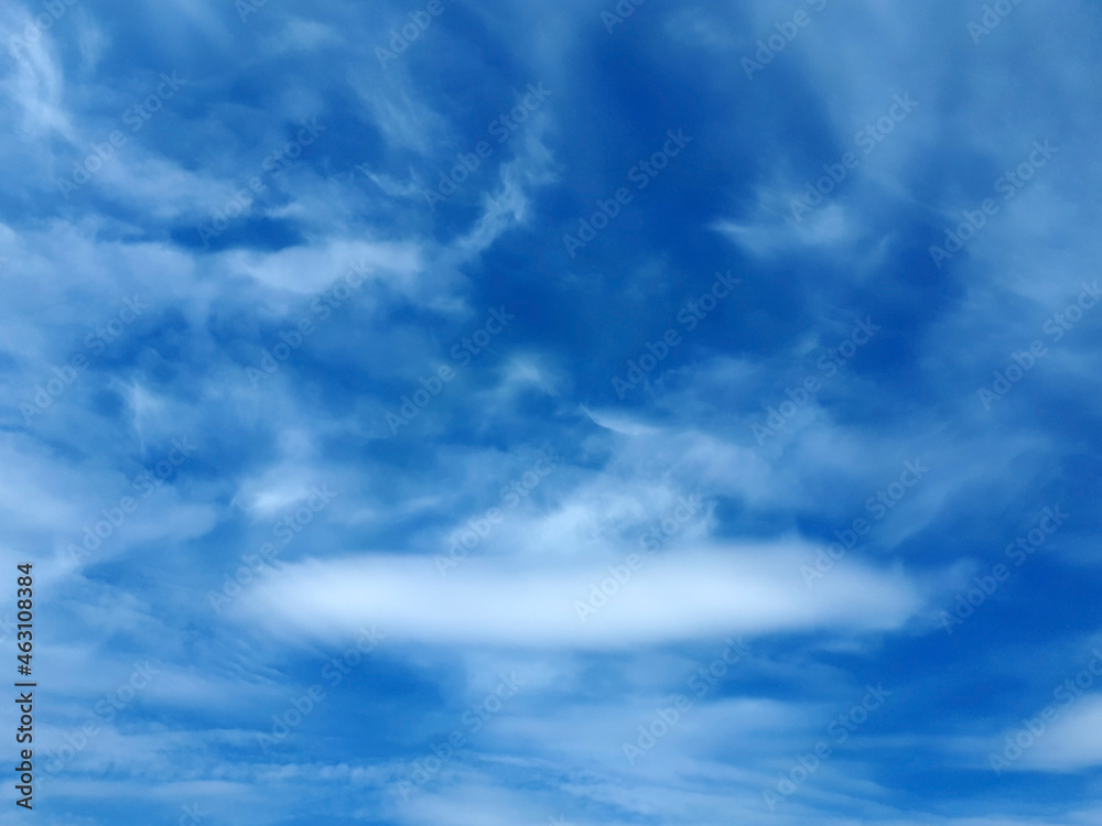 Blue sky with fluffy white clouds, neutral background for your artwork Blue sky with fluffy white clouds, neutral background for your artwork