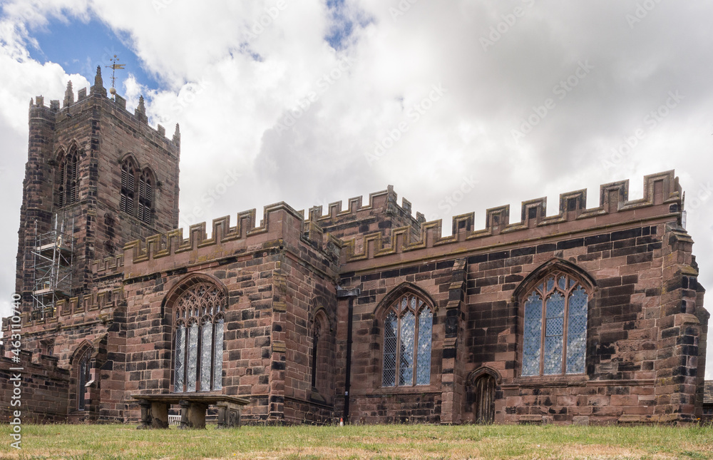 The old church, Great Budworth, Pickmere, Knutsford, Cheshire, UK