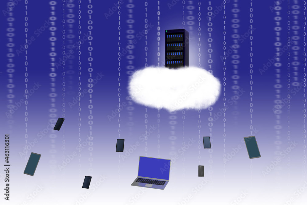 コンピューターサーバー
