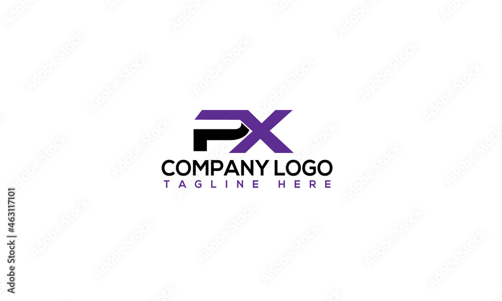 PX logo design PX logo design
