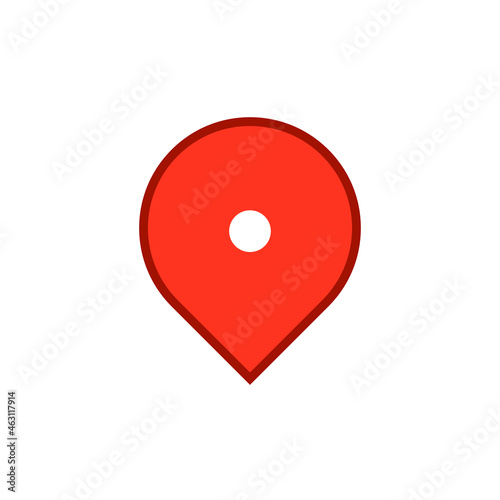 Free Download Location icon, map pin, gps mark pointer vector. - GFXLoad