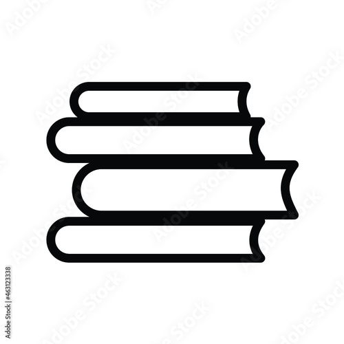 Vector autumn books icon