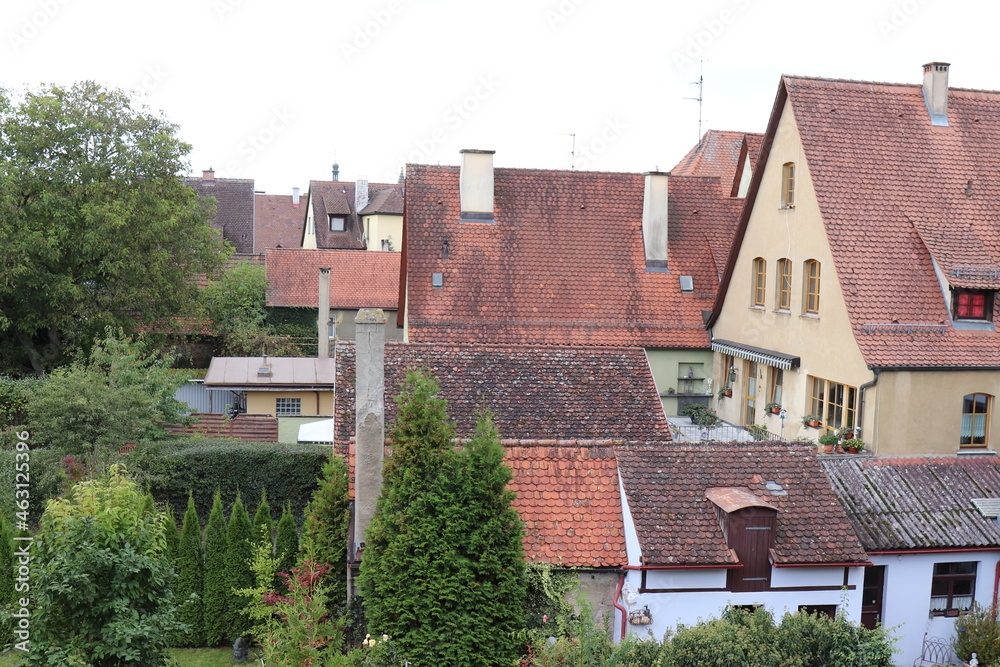 Architektur in Rothenburg ob der Tauber. Rothenburg o.d. T. Architektur in Rothenburg ob der Tauber. Rothenburg o.d. T.