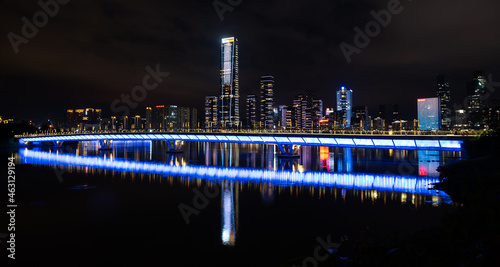 Shen Zhen urban cityscape, ...