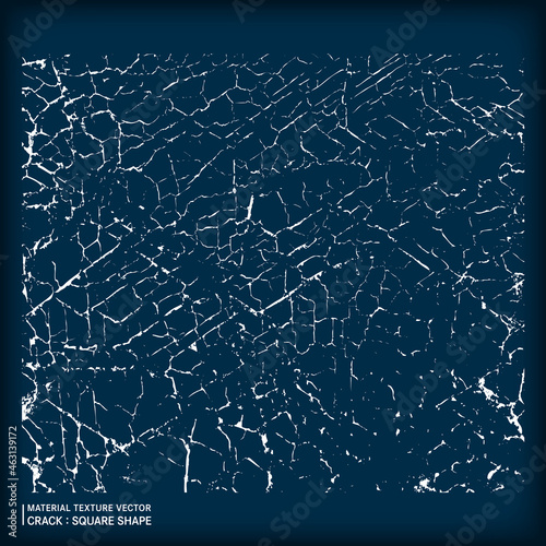 単色のグランジ素材/ Vintage grunge comic background. Monochromatic grunge urban texture vector. Abstract illustration surface dust and rough dirty wall background. Material texture vector. Crack. Square shape.