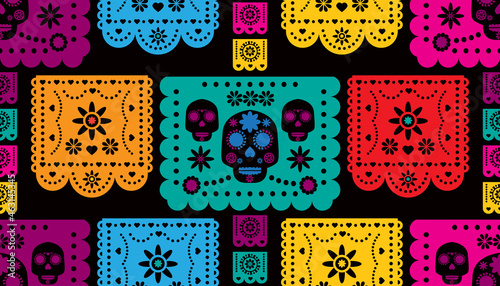 Papel picado mexican pattern 2