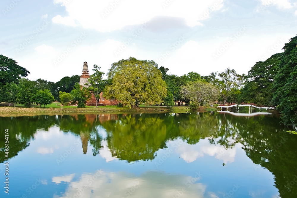 Rama public park ayutthaya Thailand 