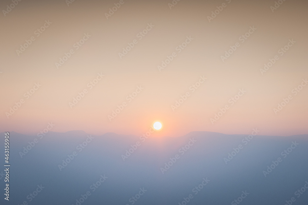 Beautiful Dawn on the Mountain Elbert