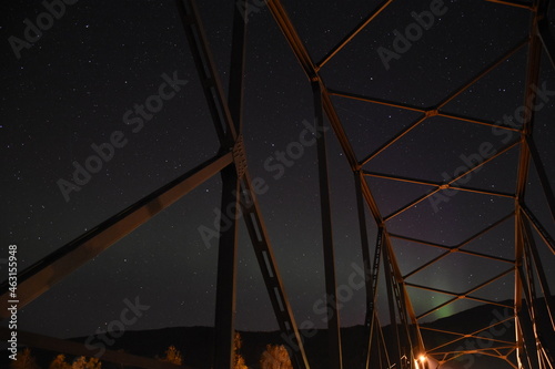 bridge at night  Rundhaug  Norway