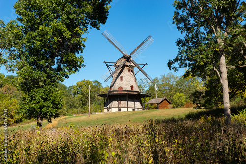 Old Dutch windmill.