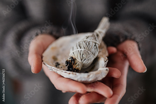 Woman With Crystals On Hand (21)