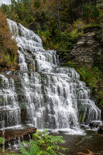 Hector Falls, Watkins Glen NY side view
