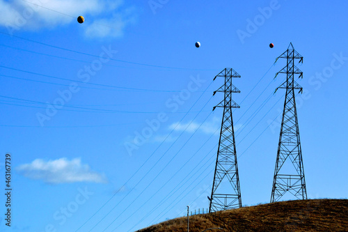 Visibilty Marker Balls are critial to make transmission lines 