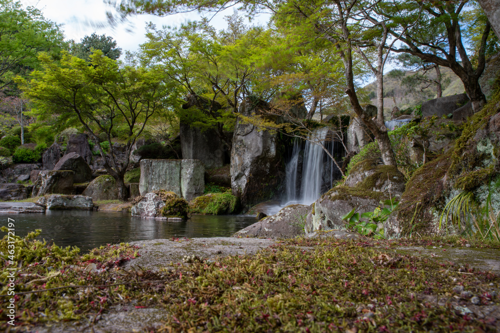 Fototapeta premium 耶馬溪の静かな情景