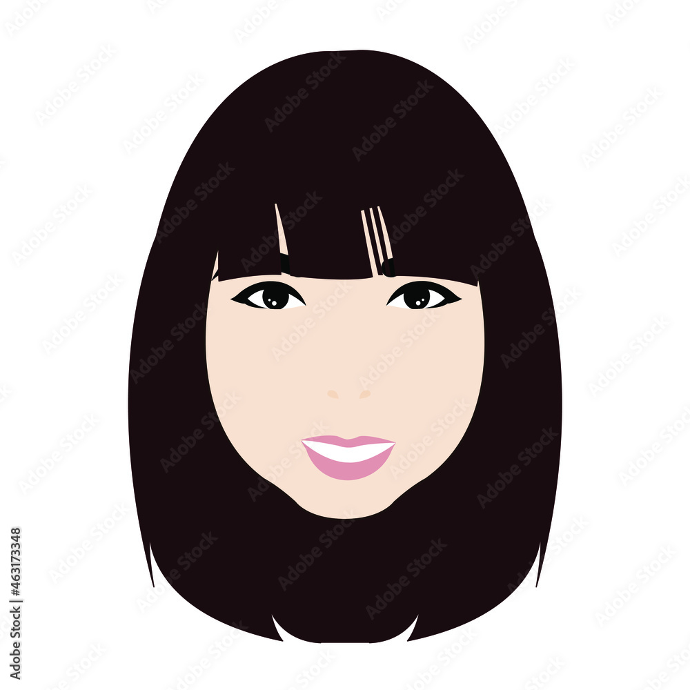 Cartoon cute character. Vector illustration Cartoon cute character. Vector illustration