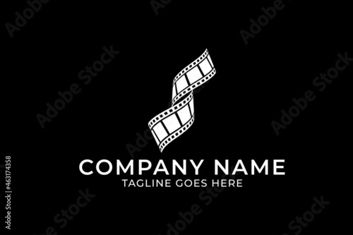 studio logo design, film maker logo design, letter s logo