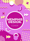 Abstract geometric memphis templates. Universal cover Designs for Annual Report, Brochures, Flyers, Presentations, Leaflet, Magazine. 