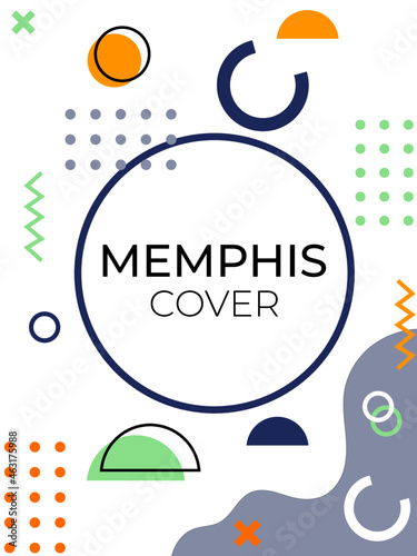 Abstract geometric memphis templates. Universal cover Designs for Annual Report, Brochures, Flyers, Presentations, Leaflet, Magazine. 