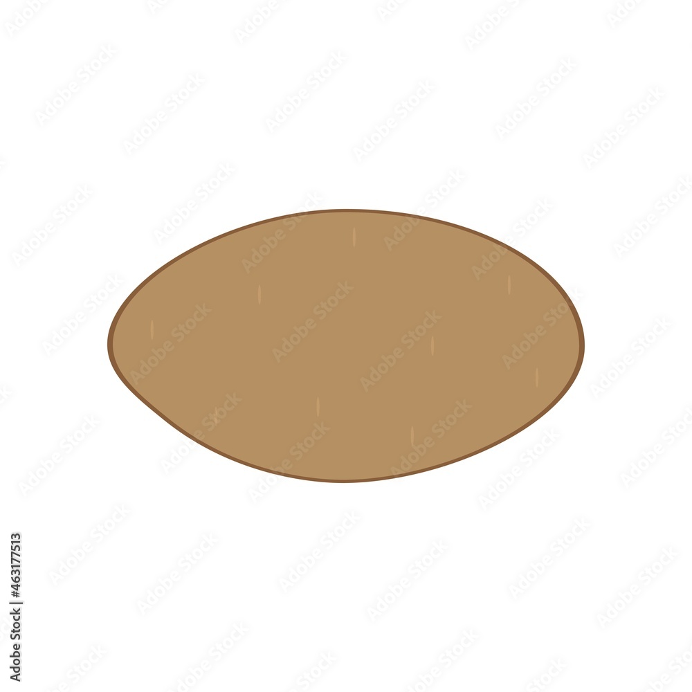 Potato icon logo vector Potato icon logo vector