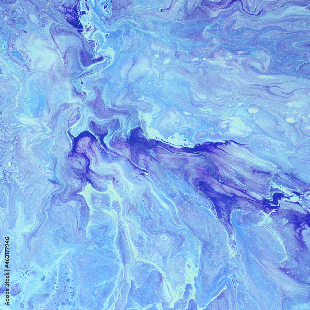 Shades of blue in watercolor Shades of blue in watercolor