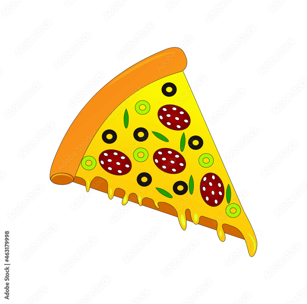 slice of pizza slice of pizza