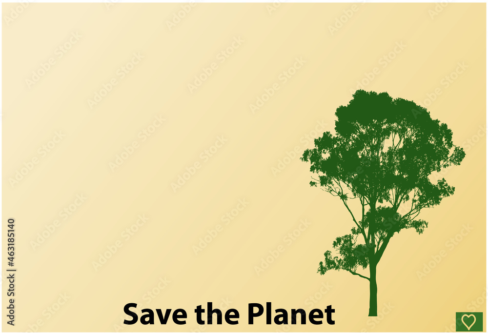Fototapeta premium save the trees