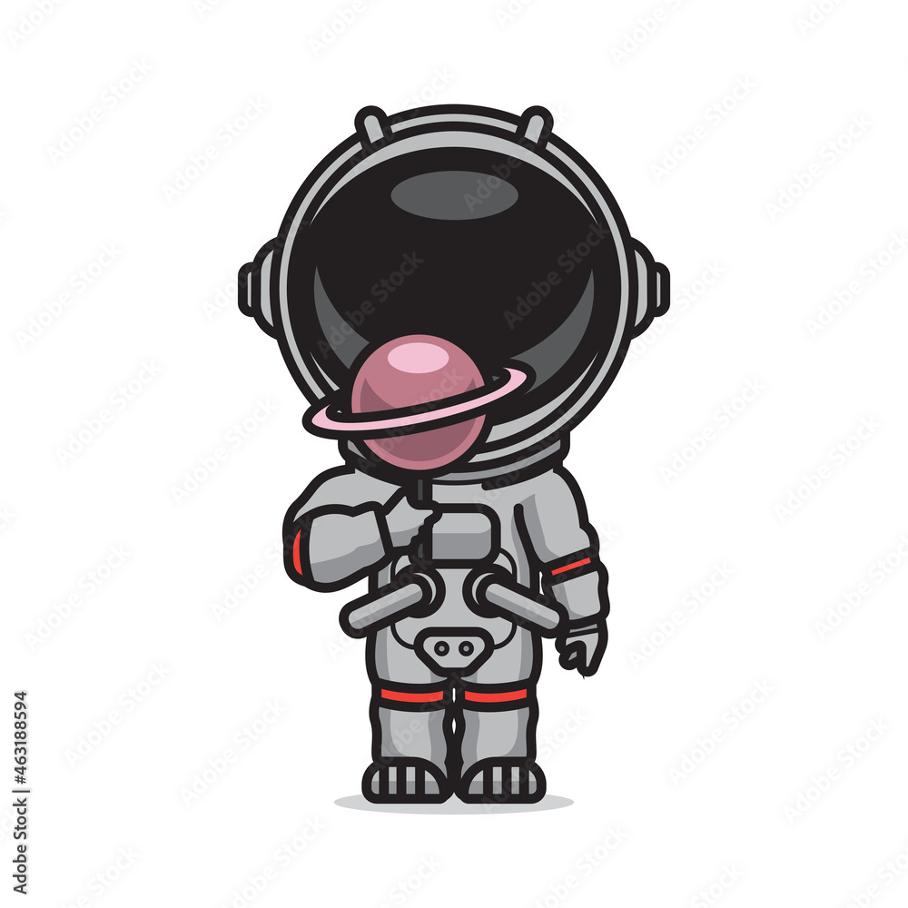 cute astronaut candy vector cute astronaut candy vector