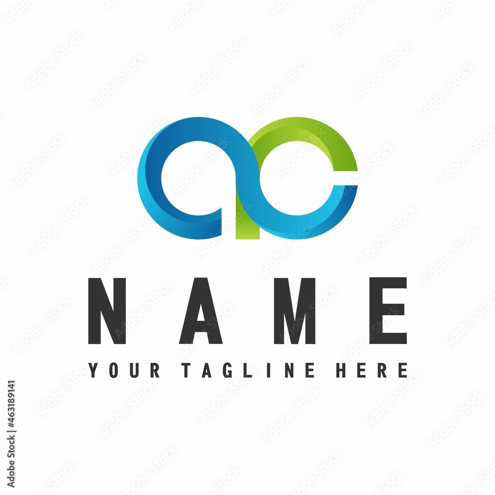 letter AC font in connect with blue and green gradients image graphic icon logo design abstract concept vector stock. Can be used as a symbol related initial or monogram letter AC font in connect with blue and green gradients image graphic icon logo design abstract concept vector stock. Can be used as a symbol related initial or monogram
