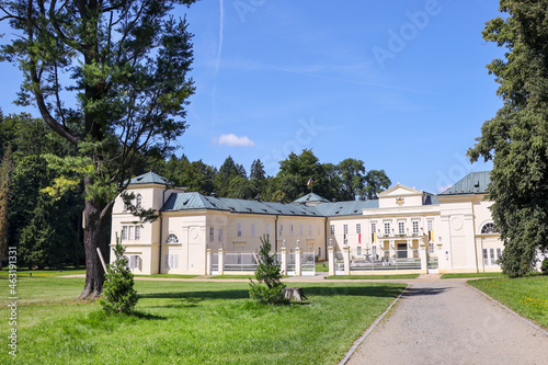  classicism chateau Kynžvart, West Bohemia, Czech republic
