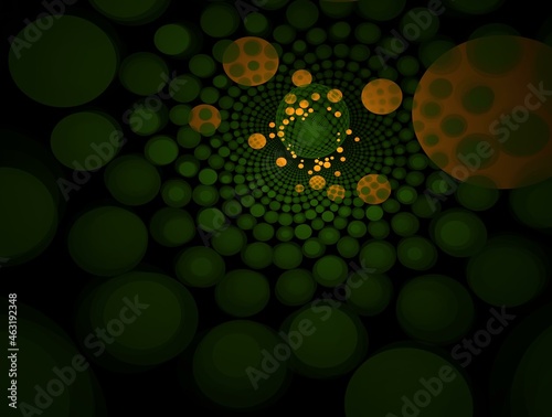 Imaginatory fractal abstract background Image