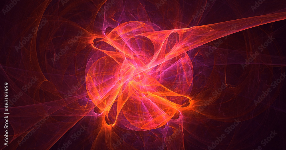 3D rendering abstract multicolor fractal light background 3D rendering abstract multicolor fractal light background