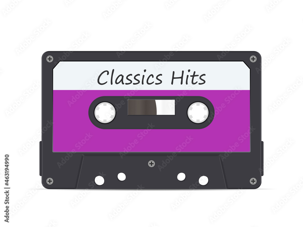 Cassette tape classics hits