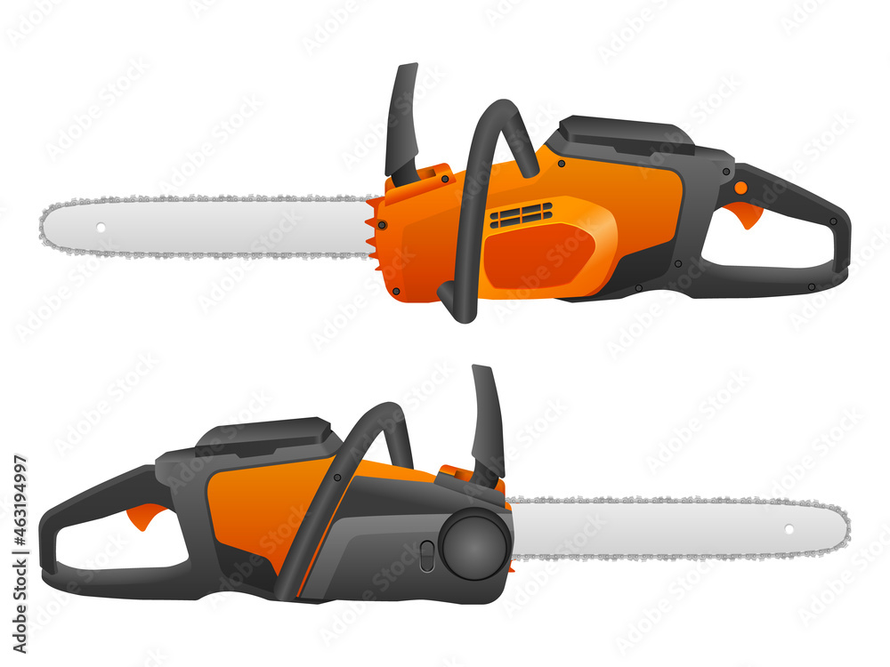 Naklejka premium Chainsaw