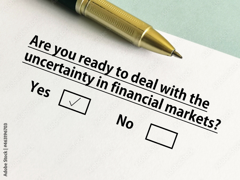 Questionnaire about uncertainties Questionnaire about uncertainties