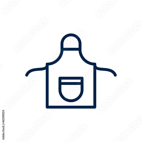 Apron icon design isolated on white background. vector illustration.