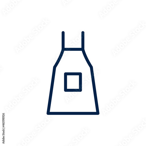 Apron icon design isolated on white background. vector illustration.