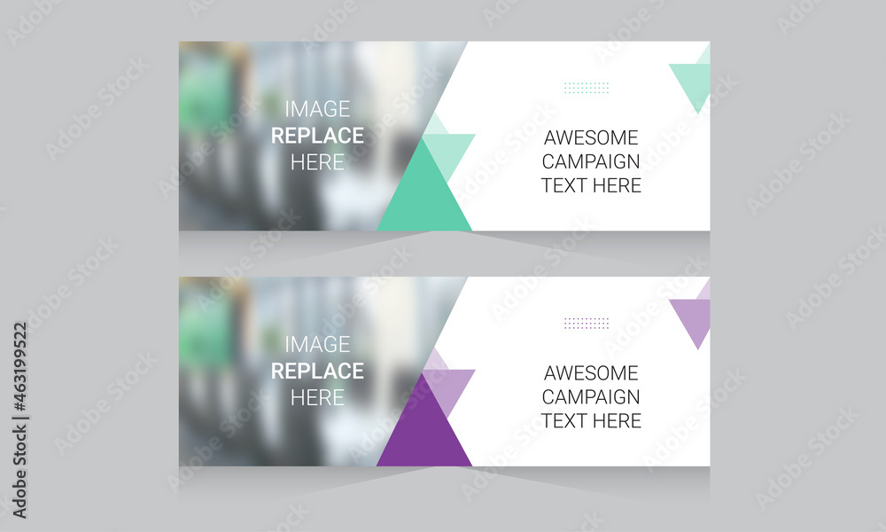 Naklejka premium professional corporate business banner design