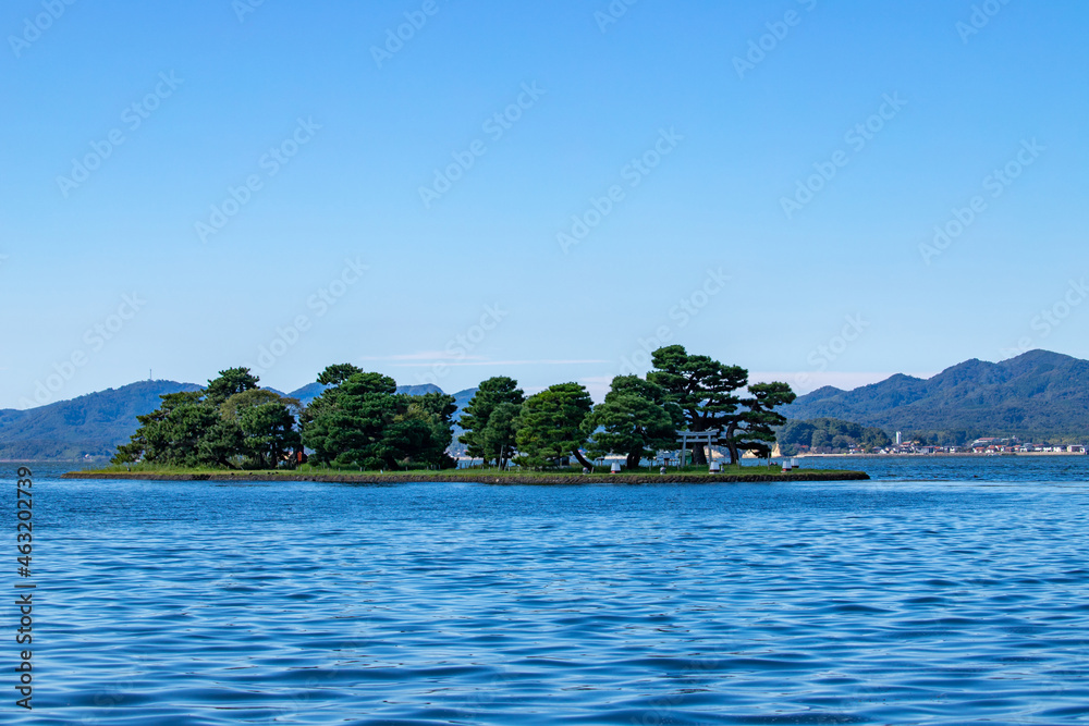 宍道湖の嫁ヶ島