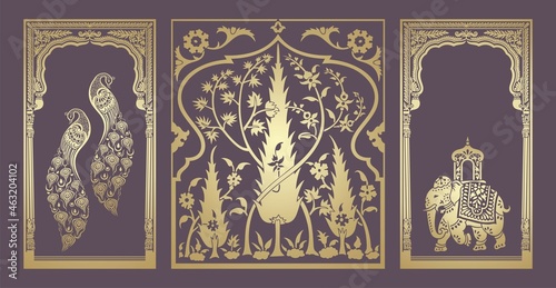 Wallpaper Mural Hindu icons, Hinduism ,cultural heritage , India , Asia	 Torontodigital.ca