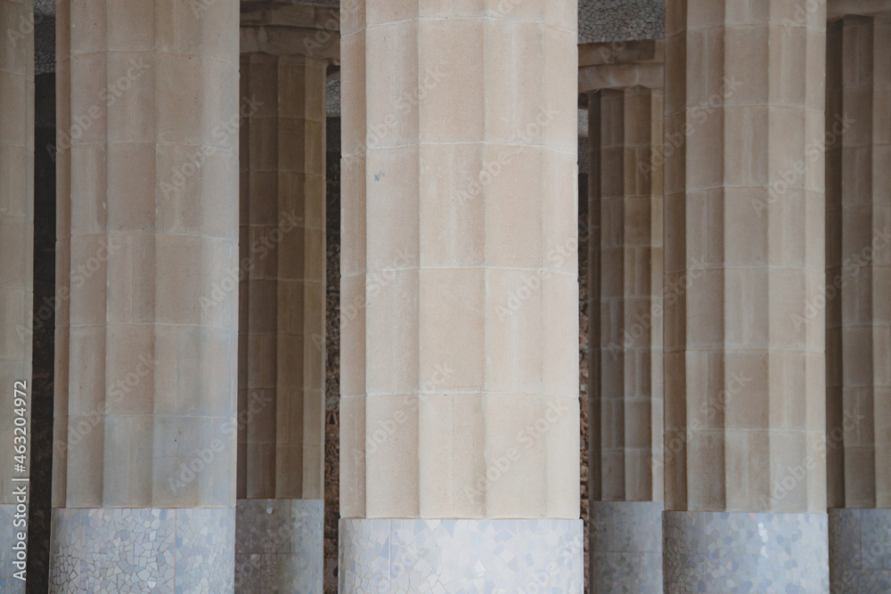 Columnas Gaudí arquitectura arte Columnas Gaudí arquitectura arte