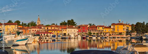 Novigrad city in the morning in Croatia